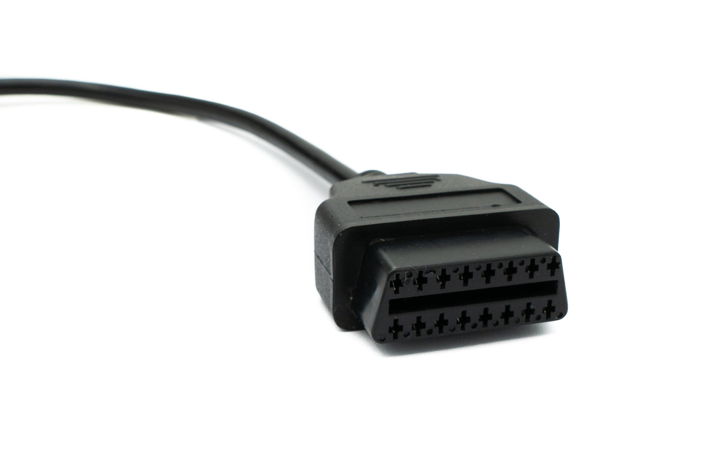 SYSTEM-S OBD Kabel 30 cm OBD 2 Buchse für Porsche 19pin in Schwarz für Auto Diagnose