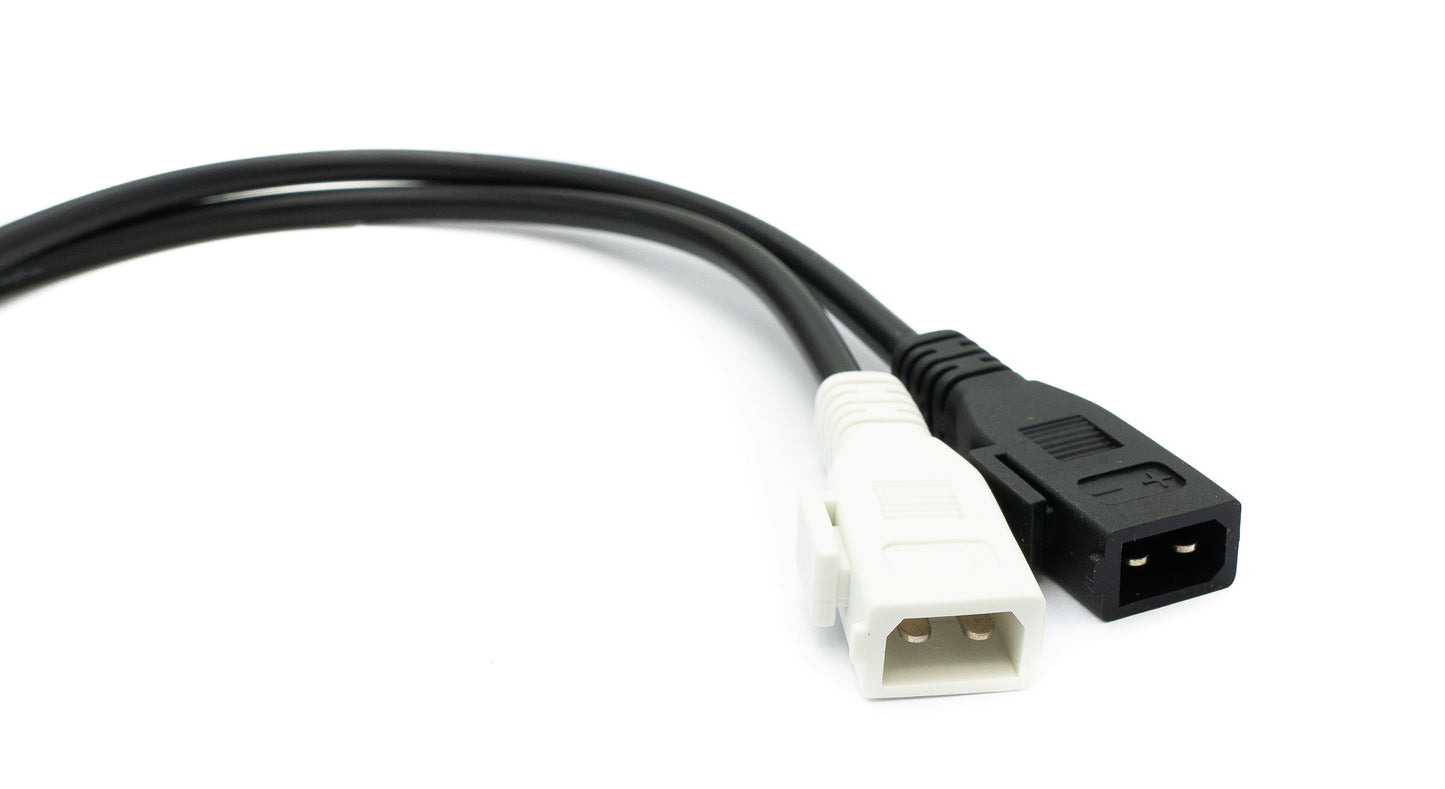 SYSTEM-S OBD Kabel 30 cm OBD 2 Buchse für Audi 2x2 in Schwarz für Auto Diagnose