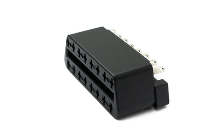 SYSTEM-S OBD Adapter OBD 2 16pin J1962M Stecker zu J1962F Buchse Kabel für Auto Diagnose
