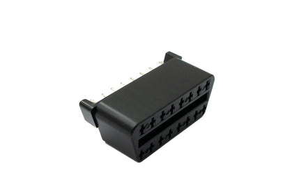 SYSTEM-S OBD Adapter OBD 2 16pin J1962M Stecker zu J1962F Buchse Kabel für Auto Diagnose