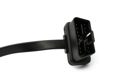 SYSTEM-S OBD Kabel 50 cm OBD 2 16pin J1962M Stecker zu J1962F Buchse flach Schalter Auto