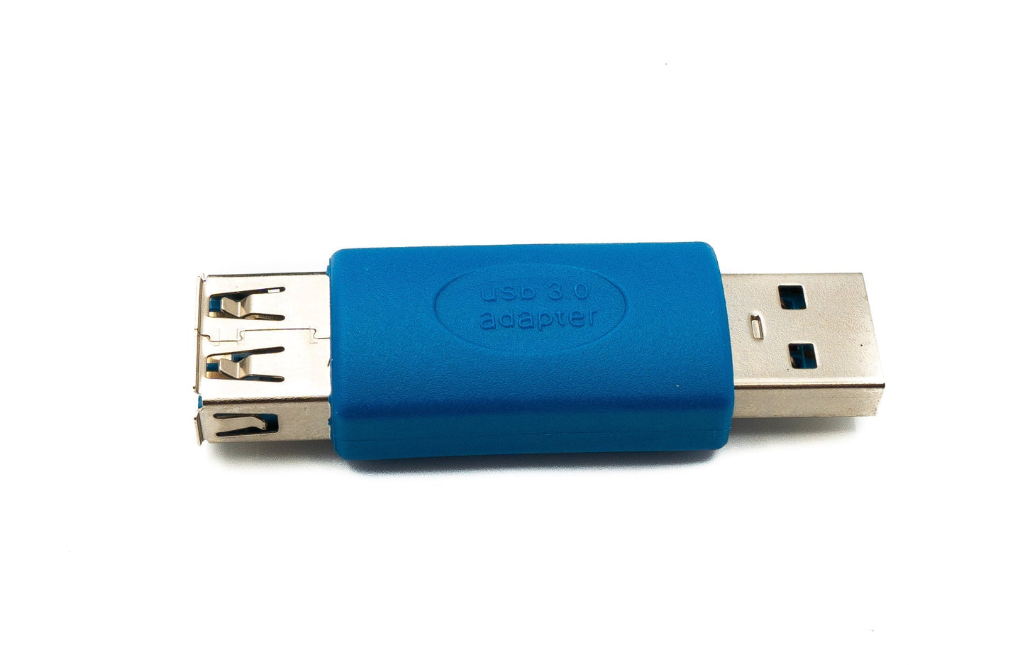 SYSTEM-S USB 3.0 Adapter Typ A Stecker zu Buchse Kabel in Blau