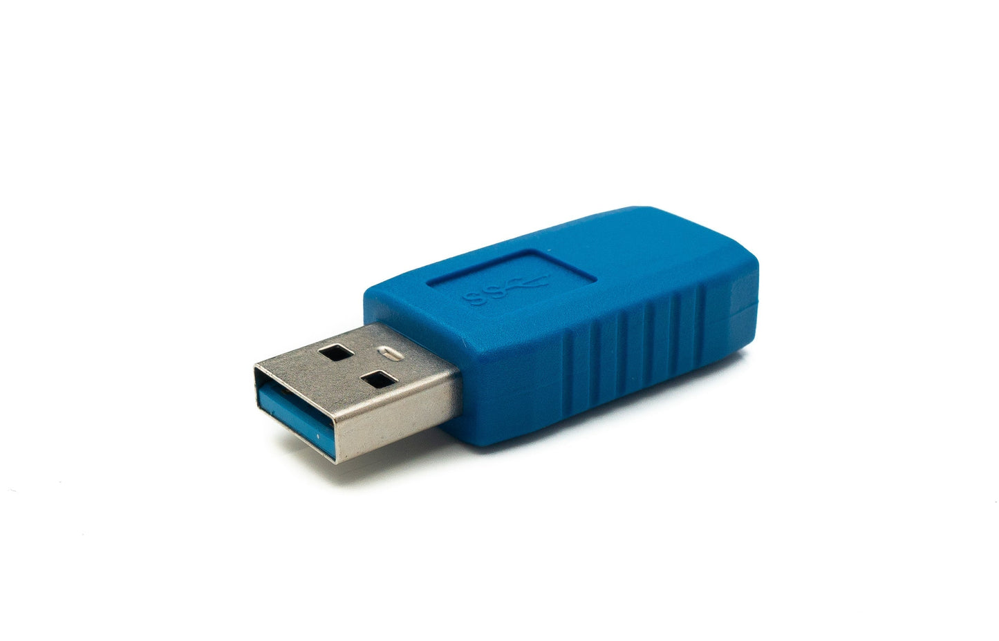 SYSTEM-S USB 3.0 Adapter Type A Male to Female Cable in Blue 