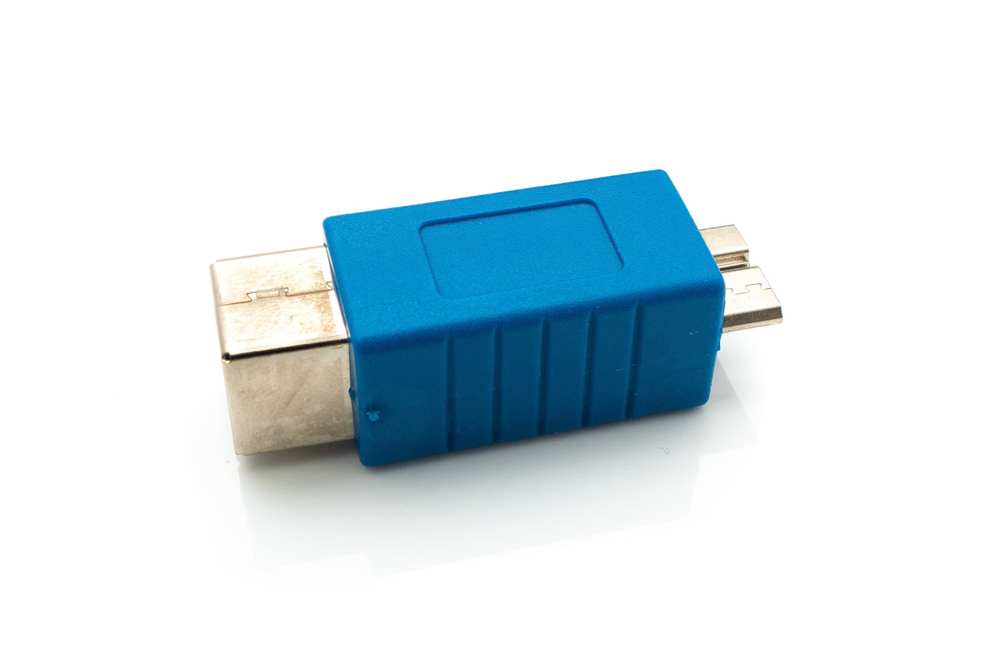 SYSTEM-S USB 3.0 Adapter Typ B Buchse zu Micro B Stecker Kabel in Blau