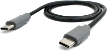 SYSTEM-S USB 3.1 cable 50 cm Type C male to male black