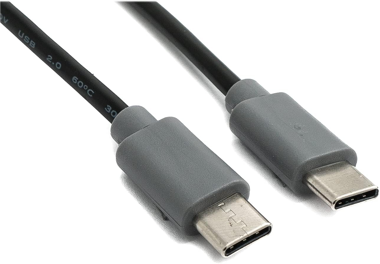 SYSTEM-S USB 3.1 cable 50 cm Type C male to male black