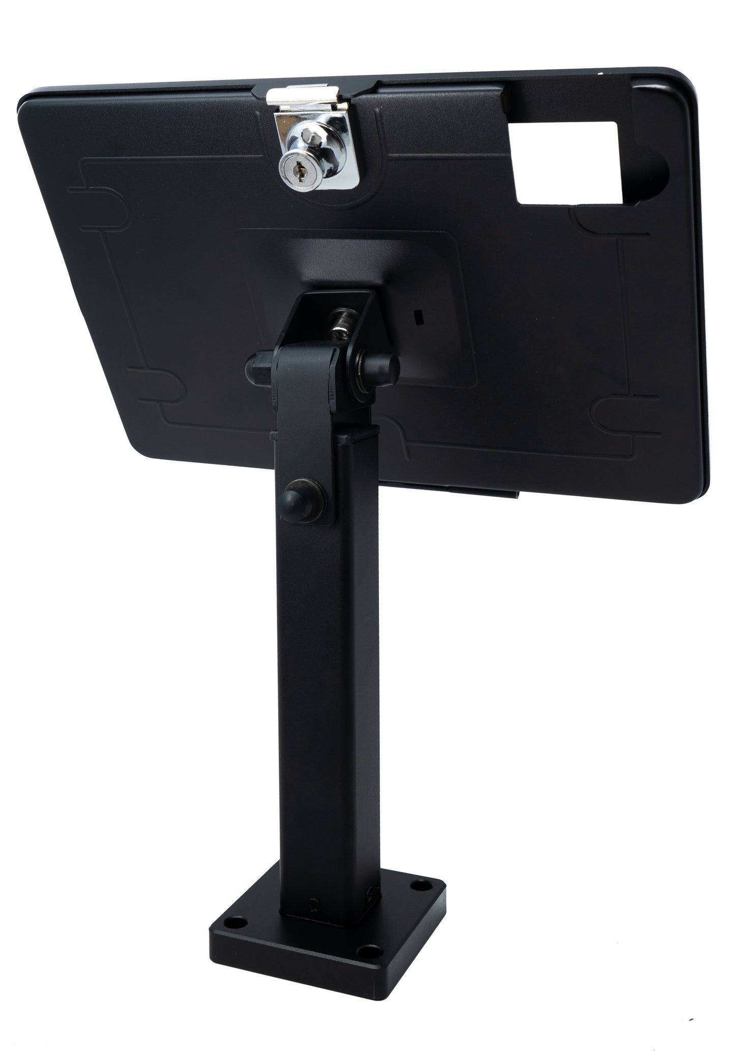 SYSTEM-S Wall Mount 360° Table Stand Lockable for iPad 10 Pro 11 Air 4 5 Black