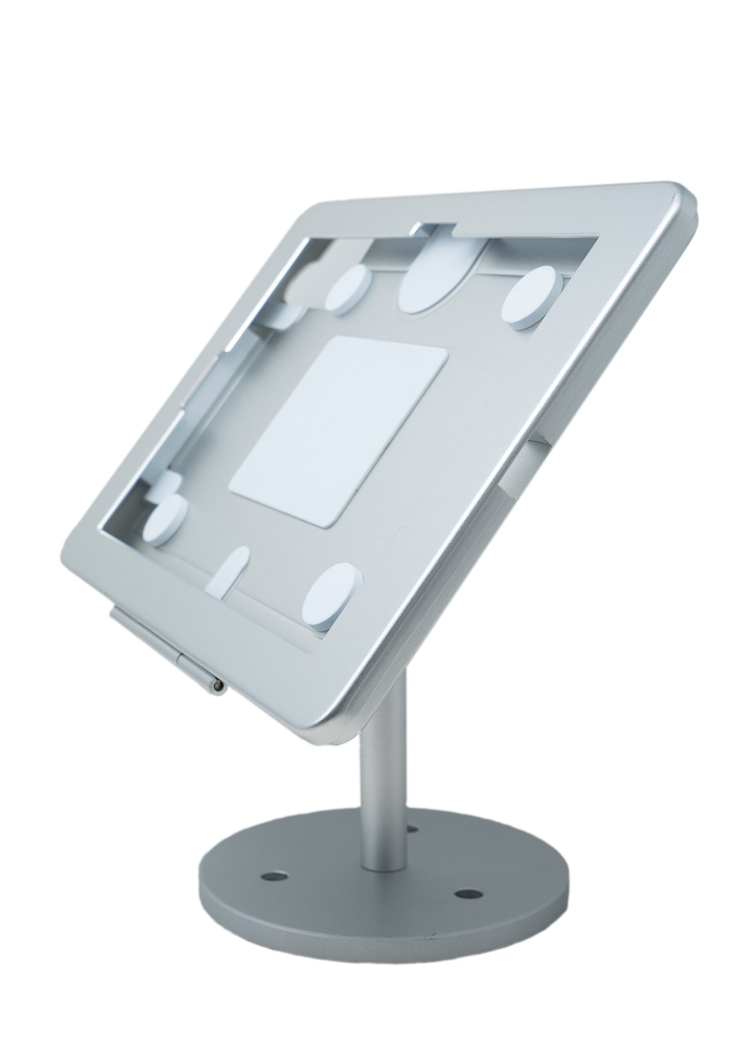 SYSTEM-S Desk Mount 360° Stand Lockable for iPad 10 Pro 11 Air 4 5 in Gray