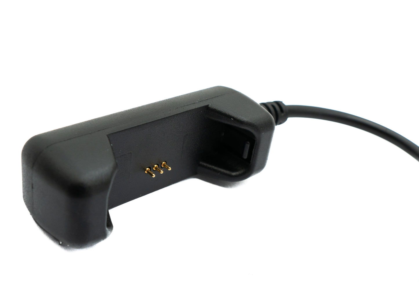 SYSTEM-S USB 2.0 Kabel 10 cm Ladekabel für Fitbit Flex 2 Smartwatch in Schwarz