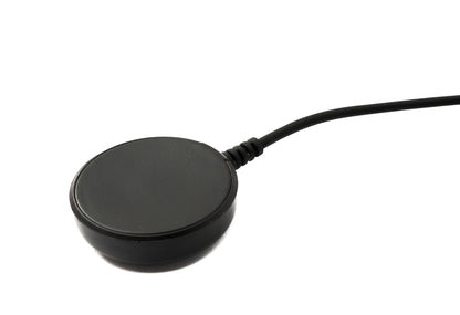 SYSTEM-S USB 2.0 Kabel 100 cm Ladestation für Galaxy Watch 5 4 3 Active 2 1 in Schwarz