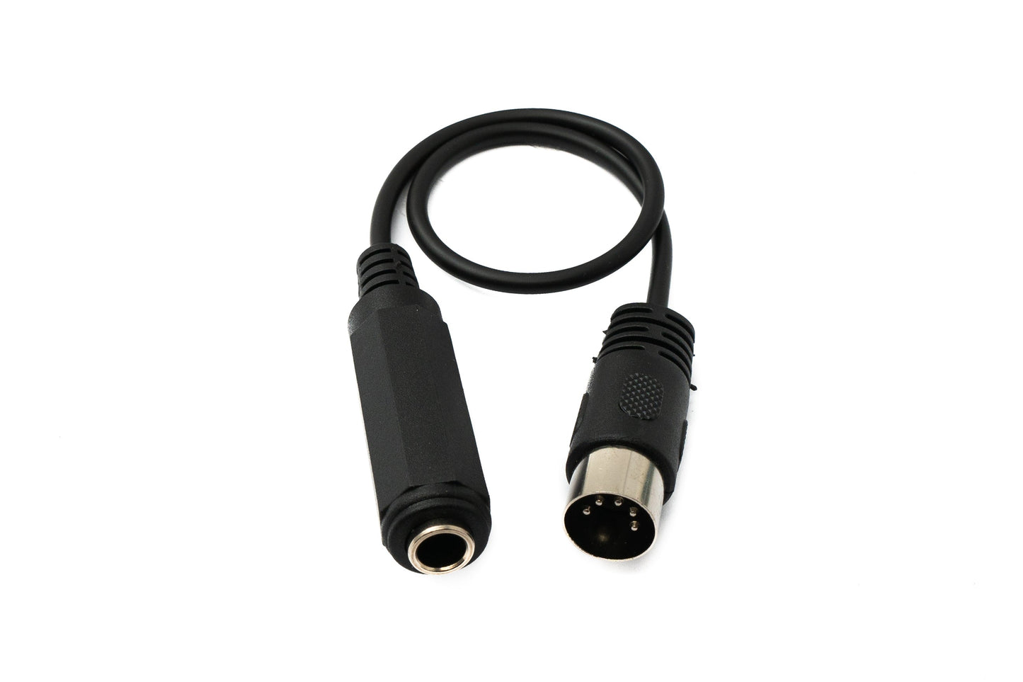SYSTEM-S Audio Cable 30 cm DIN 5-pin plug to 6.35 mm TRS jack socket AUX