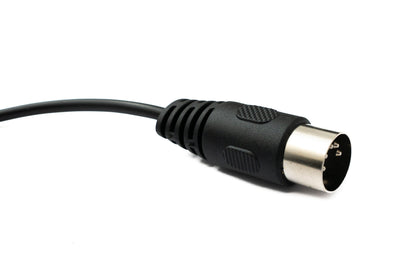 SYSTEM-S Audio Cable 30 cm DIN 5-pin plug to 6.35 mm TRS jack socket AUX