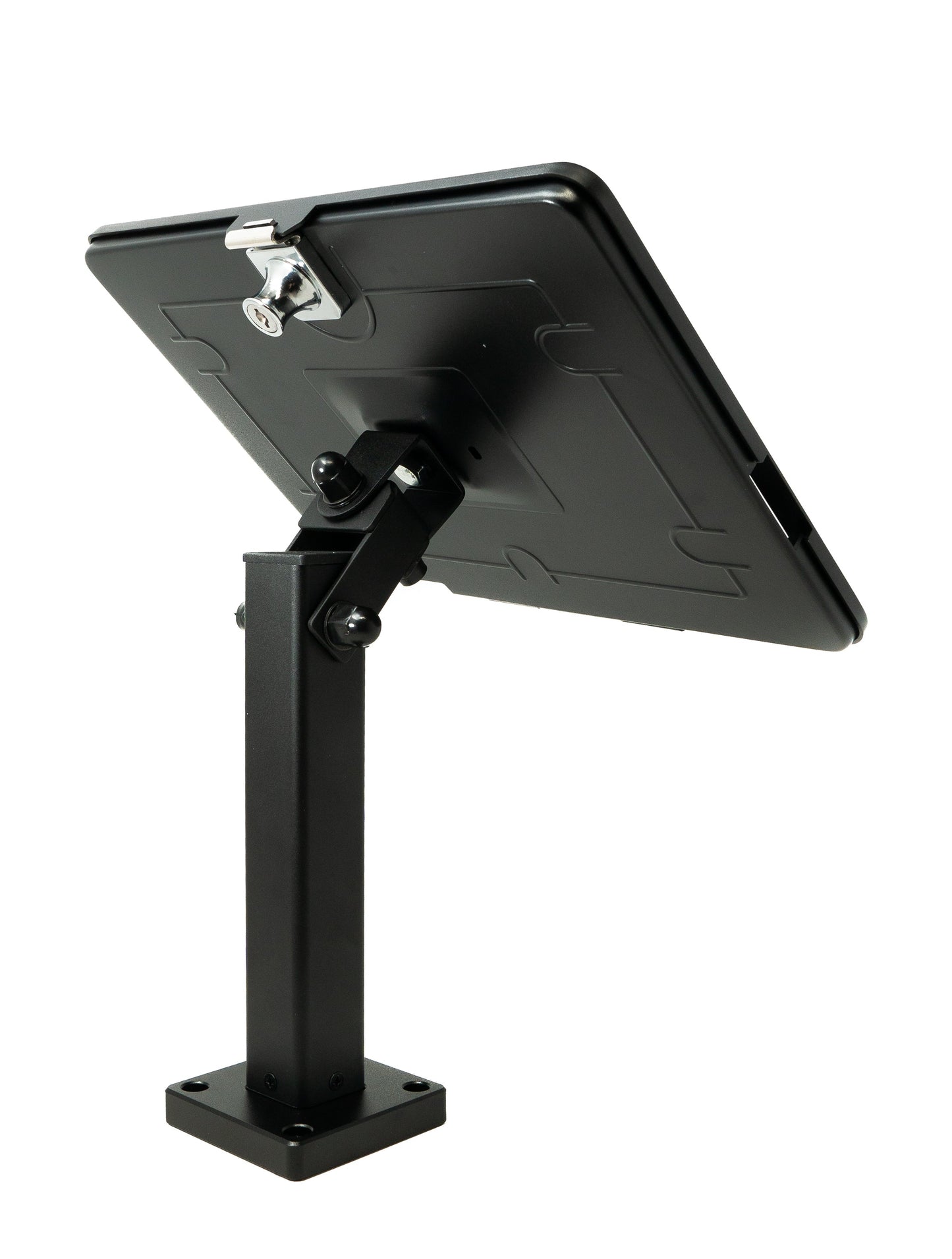 SYSTEM-S Tisch Halterung abschließbar 360° für Microsoft Surface Pro 11 10 9 13.0" in Schwarz