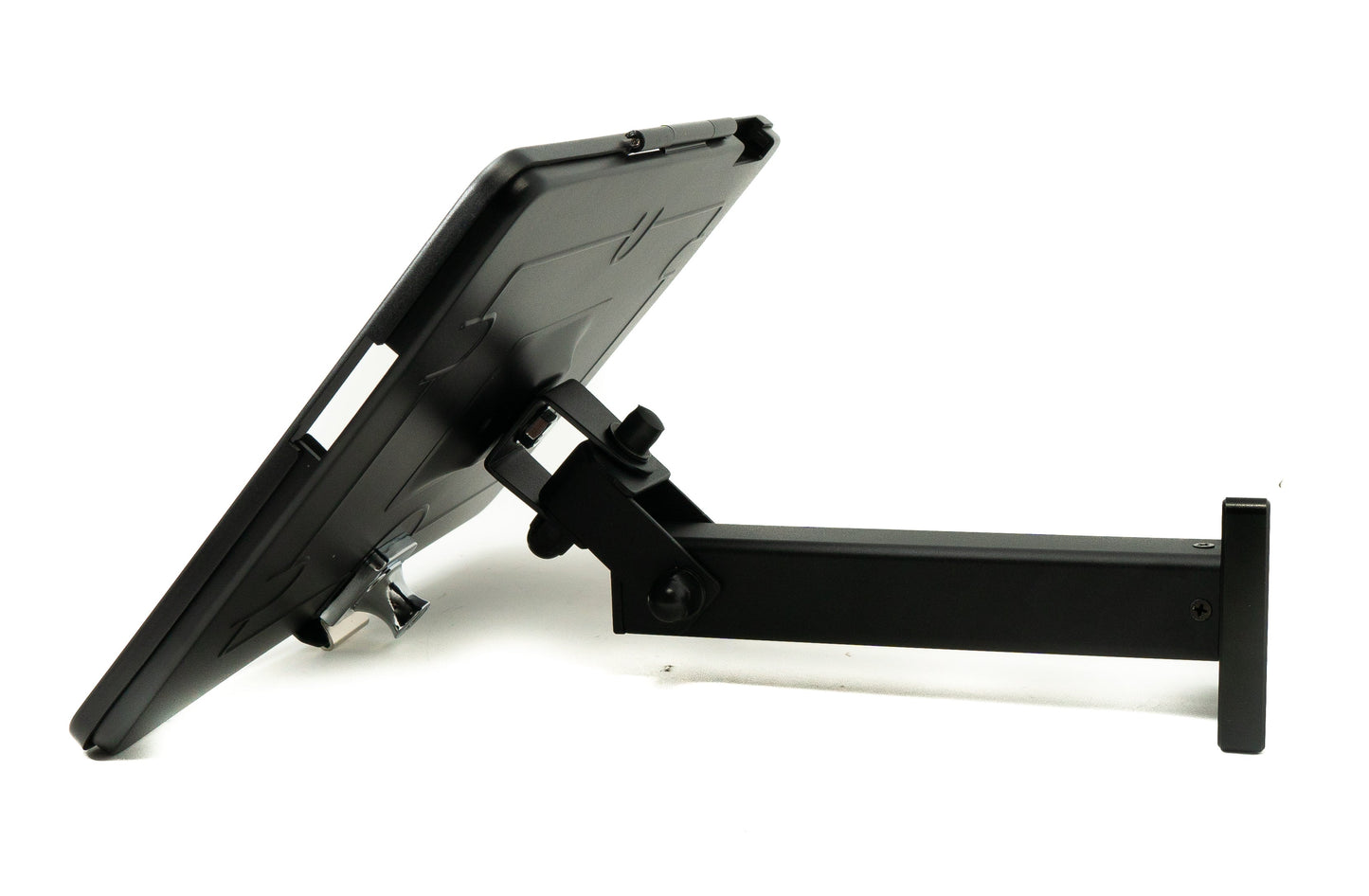 SYSTEM-S Tisch Halterung abschließbar 360° für Microsoft Surface Pro 11 10 9 13.0" in Schwarz