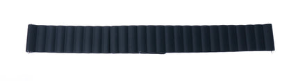 SYSTEM-S 20 mm silicone magnetic strap for Smartwatch in black