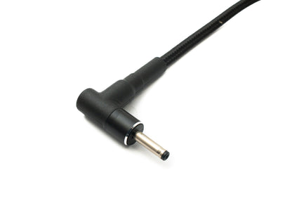 SYSTEM-S DC 20V cable 15 cm 3.0 x 1.1 male to USB 3.1 Type C female braided angle