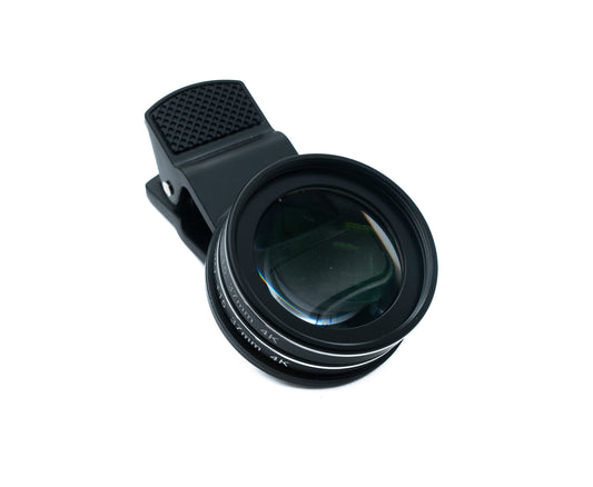 SYSTEM-S Macro Lens 15x Zoom Close Up Filter Kit with Clip Bag in Black