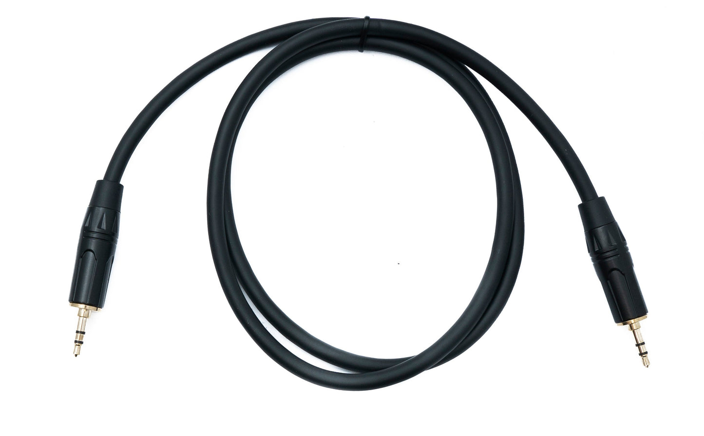 SYSTEM-S Audio Klinke Kabel 100 cm 3,5 mm 3 polig Stecker zu Stecker AUX