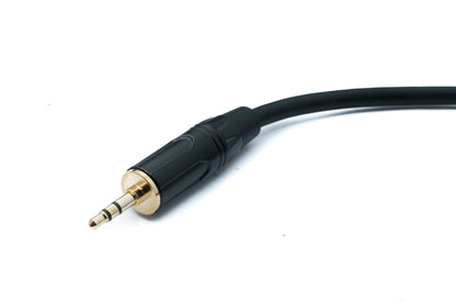 SYSTEM-S Audio Klinke Kabel 100 cm 3,5 mm 3 polig Stecker zu Stecker AUX