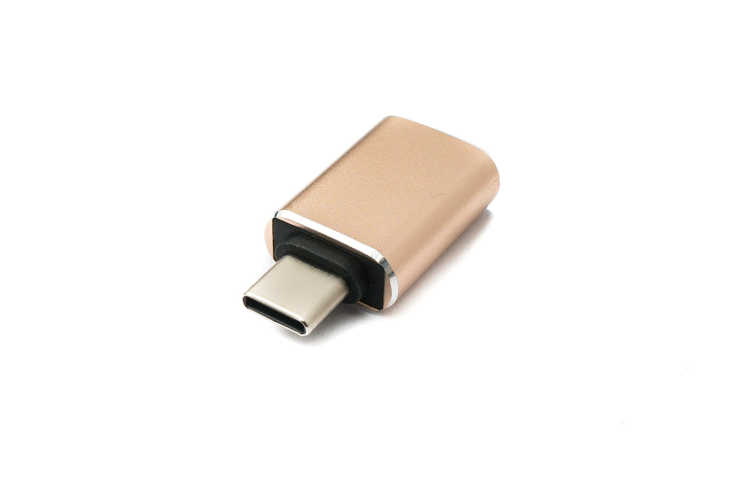 SYSTEM-S USB 3.1 Adapter Typ C Stecker zu 3.0 A Buchse 5 Gbit/s 100W in Rosa Gelb
