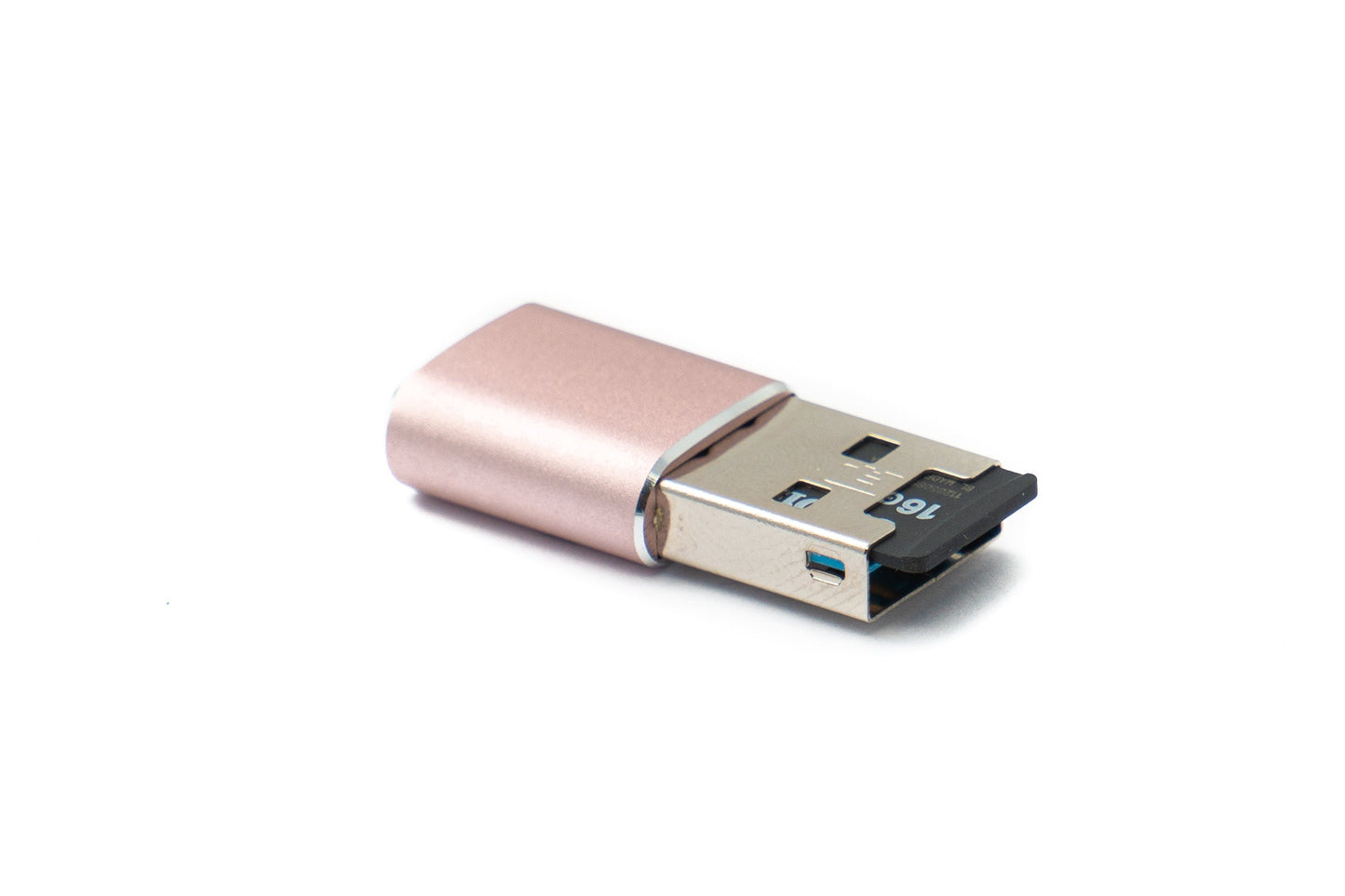 System-S 3 in 1 MicroSD Adapter Kartenleser Card Reader USB A 3.0 aus Micro USB und USB Typ C