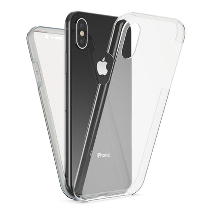 NALIA 360° Hülle für iPhone XS Max – Vorne & Hinten Schutz – 360GUARD (Full-Body Case) – Marke aus Berlin