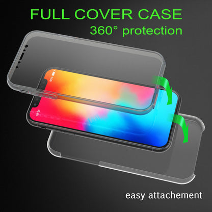 NALIA 360° Hülle für iPhone XS Max – Vorne & Hinten Schutz – 360GUARD (Full-Body Case) – Marke aus Berlin