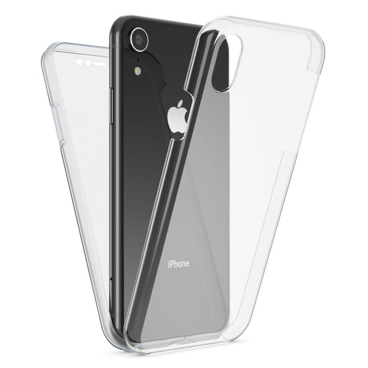 NALIA 360° Hülle für iPhone XR – Vorne & Hinten Schutz – 360GUARD (Full-Body Case) – Marke aus Berlin