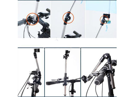System-S verstellbare Fahrrad Regenschirm-Halterung-Befestigung