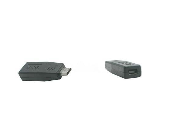 System-S Adapterstecker Mini USB auf Micro USB Adapter Converter
