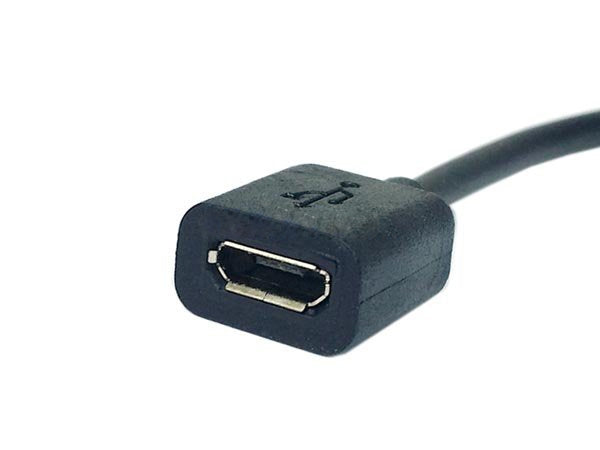 System-S Magnet USB Kabel Ladekabel zu MIcro USB Eingang für Sony Xperia Z1 Xperia Z2 Compact 10 cm