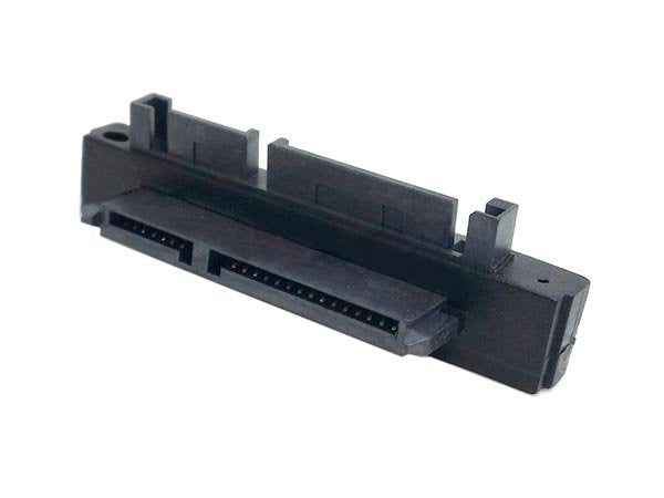 System-S Adapter Right-Angle SATA 22-Pin 7 + 15 (male) to SATA 22-Pin (female)