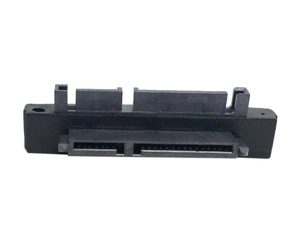 System-S Adapter Right-Angle SATA 22-Pin 7 + 15 (male) to SATA 22-Pin (female)