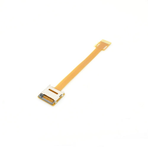 System-S Micro SD TF Memory Card Speicherkarten (male) zu MicroSD (female) externe Verlängerung Kit Set Soft Flat Kabeladapter (10 cm)