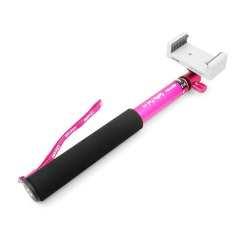 SYSTEM-S Matin Selfie Stange Stick Stab Monopod Teleskop ca. 25cm - 100cm Selfiestick Halter