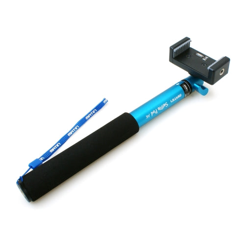 SYSTEM-S Matin Selfie Stick Stick Monopod Telescopic approx. 25cm - 100cm Selfiestick Holder for Cameras Smartphones Cell Phones from 5.5cm - 9cm