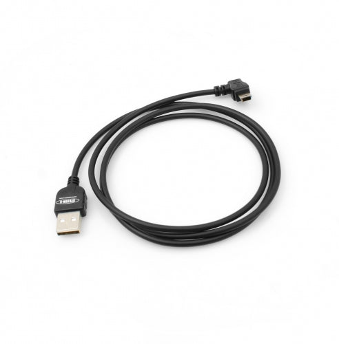 System-S 1 m meter Mini USB Kabel 90 grad links gewinkelt Winkelstecker Datenkabel Ladekabel