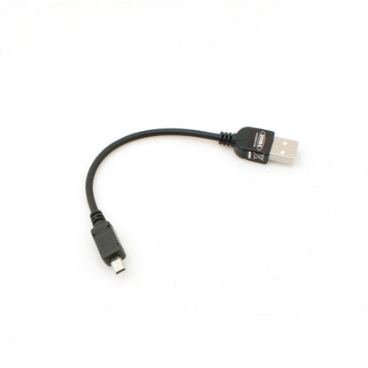 System-S 10 cm 8-pin USB male to USB A male data cable for Nikon Coolpix UC-E6 UC-E16 UC-E17