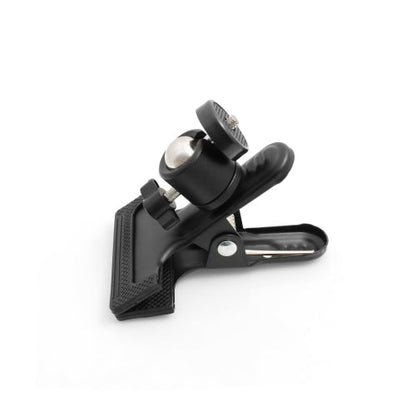 System-S Mini Stativ Klammer Befestigung Halter Holder Kugelkopfgelenk 360° Rotation mit 1/4 Gewinde