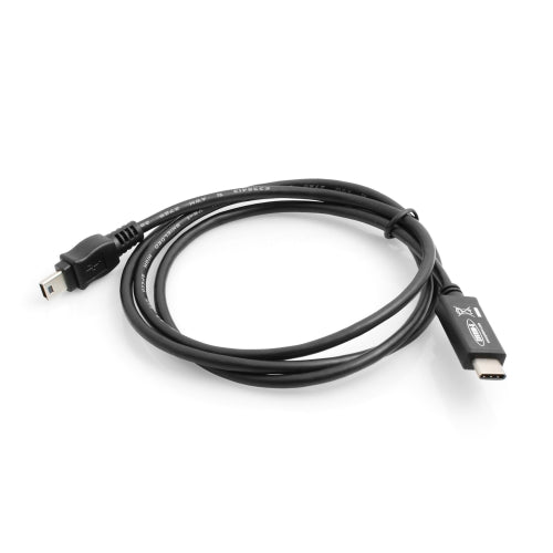 System-S USB 3.1 Type C (male) zu USB 2.0 Mini-B (male) Kabel Verlängerung 100 cm