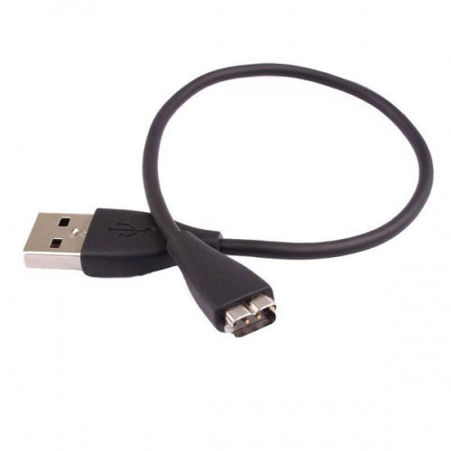 System-S Super kurzes USB Kabel Ladekabel Ladegerät für Fitbit Charge HR 24 cm