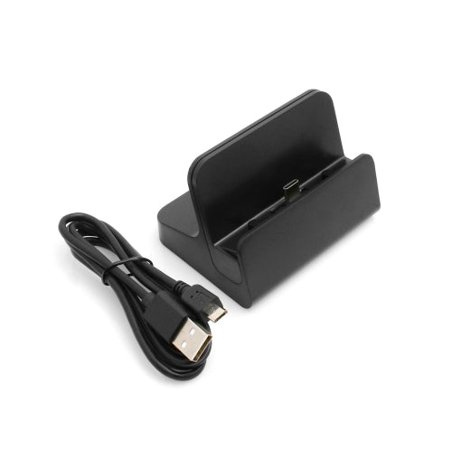 System-S Dockingstation Ladegerät Ladestation Cradle Dock Sync & Datentransfer für USB 3.1 Type C Smartphones