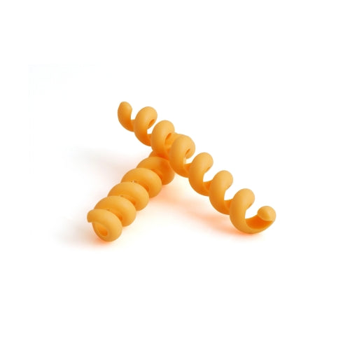 System-S Universal Kabelspirale Kabelschlauch Kabel-Spiralschlauch Kabelbinder 2er Set in Orange