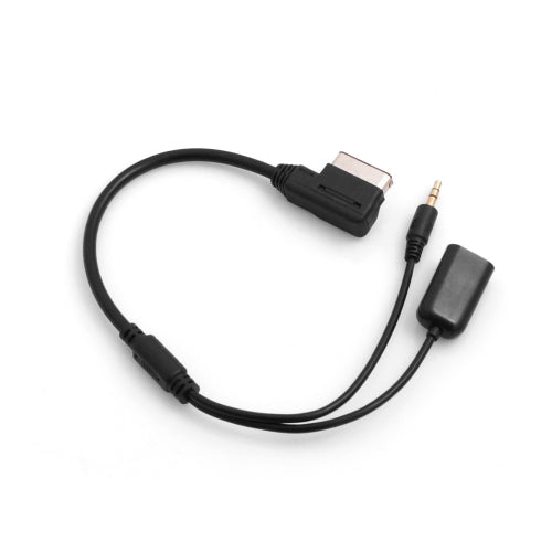 System-S Media In AMI MDI to Stereo 3.5mm Audio Aux and USB A Input for VW for Audi A4 A6 Q5 from 2014
