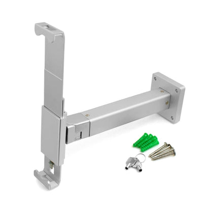 SYSTEM-S Universal Presentation Wall Mount Lockable Wall Mount for Tablet PCs from 9.7-12 inches