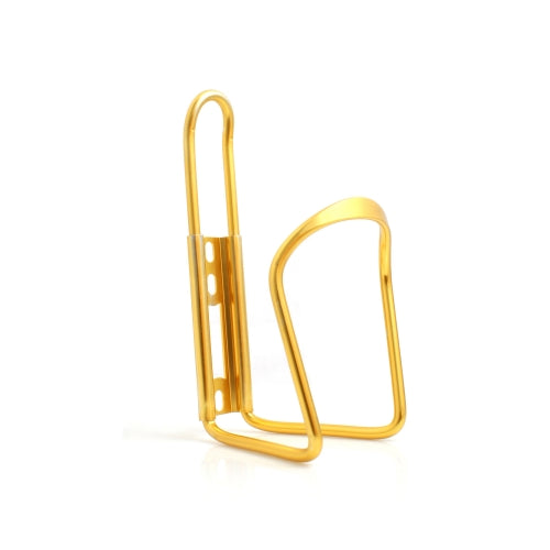 System-S Fahrrad Rad Flaschenhalter Getränkehalter Trink-Flaschen-Halterung in Gold-Farben