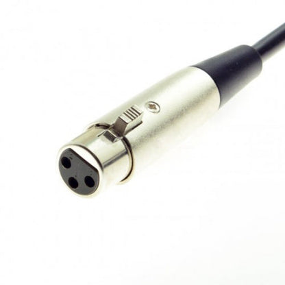 SYSTEM-S USB A (male) to 3pin XLR (female) microphone mic link cable 