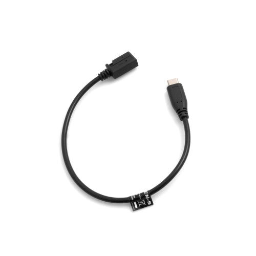 SYSTEM-S USB 3.1 Type C Stecker zu Mini USB Buchse Kabel Datenkabel Ladekabel 28 cm