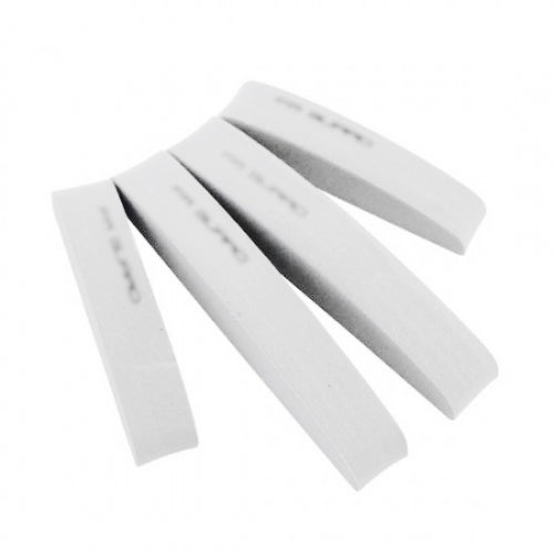 SYSTEM-S set of 4 car edge protectors, car door edge protectors, self-adhesive, in white