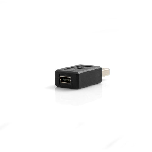 SYSTEM-S OTG Adapter USB A male to Mini USB female adapter connector On-The-Go Host Cable